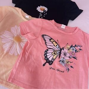 Set of 3 Girl T-shirts 5Y
